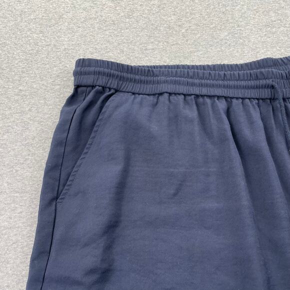 Nordstrom Drawstring Waist Shorts Womens 2X Navy Blue Pull On 6" Stretch Waist - Picture 10 of 11